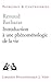 Introduction a Une Phenomenologie De La Vie (Problèmes & Controverses) (French Edition)