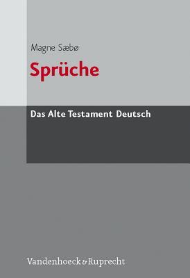 Spruche (Das Alte Testament Deutsch. ATD. Kartonierte Ausgabe) (German Edition)