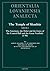 The Temple of Shanhur Volume I The Sanctuary, the Wabet, and the Gates of the Central Hall and the Great Vestibule (1-98) (Orientalia Lovaniensia Analecta)