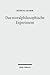 Das Moralphilosophische Experiment: John Deweys Methode Empirischer Untersuchungen ALS Modell Der Problem- Und Anwendungsorientierten Tierethik (German Edition)