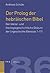 Der Prolog Der Hebraischen Bibel: Der Literar- Und Theologiegeschichtliche Diskurs Der Urgeschichte (Gen 1-11) (Abhandlungen Zur Theologie Des Alten Und Neuen Testaments) (German Edition)