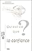 Qu'est-CE Que La Confiance? (Chemins Philosophiques) by Gloria Origgi