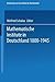 Mathematische Institute in ...