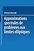 Approximations spectrales de problèmes aux limites elliptiques