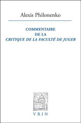 Commentaire de la Critique de la faculté de juger
