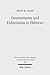 Deuteronomy and Exhortation in Hebrews: A Study in Narrative Re-Presentation (Wissenschaftliche Untersuchungen Zum Neuen Testament 2.Reihe)