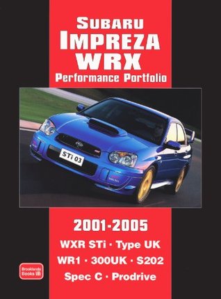 Subaru Impreza WRX Performance Portfolio 2001-2005 (Paperback)