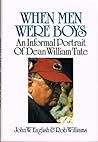 When Men Were Boys by John W. English When Men Were Boys by John W. English