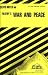 Cliffs Notes on Tolstoy's W...