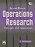 OPERATIONS RESEARCH  by G. Srinivasan