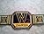 WWE CHAMPIONSHIP BELT PATTERN