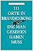 111 Orte in Brandenburg die...