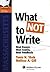 What Not to Write: Real Essays, Real Scores, Real Feedback (Massachusetts) (Bar Review Series)