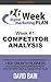 Competitor Analysis by David Bain