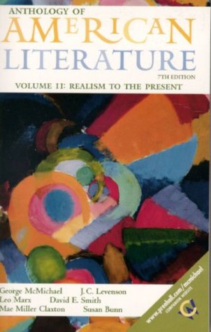 Anthology of American Literature, Volume II: Realism to the Present (Anthology American Literature)