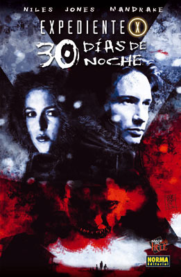 Portada de Expediente X / 30 días de noche, de Steve Niles