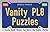 Vanity PL8 Puzzles: A Puzzle Book Where You Solve the Vanity Plates