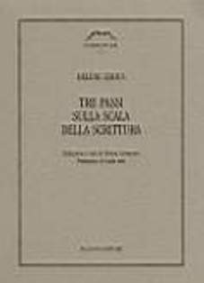 Tre passi sulla scala della scrittura