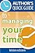 Author's Quick Guide to Managing Your Time