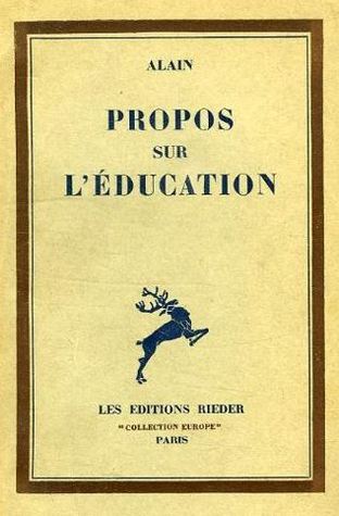 Propos Sur l'Education (Paperback)