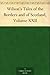 Wilson's Tales of the Borders and of Scotland, Volume XXII