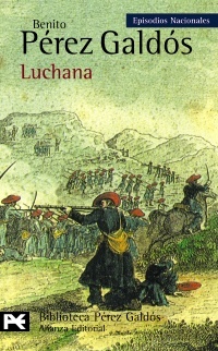 Portada de Luchana, de Benito Pérez Galdós