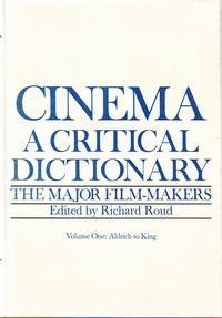 Cinema: A Critical Dictionary (2 volume set)