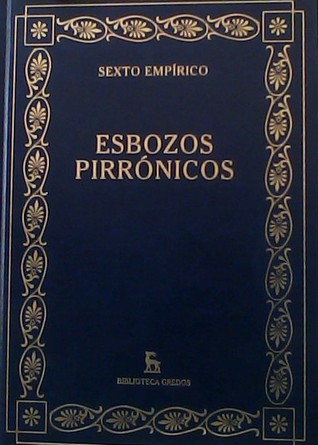 Portada de Esbozos Pirrónicos, de Sextus Empiricus