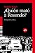 ¿Quién mató a Rosendo?