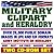 Military Clipart and Heraldry - Over 26,000 Public Domain Images from the Army, Navy, Air Force, Marines, Coast Guard - Weapons, Insignia, Maps, People, Medals, Decorations, Awards (Two CD-ROM Set)