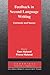 Feedback in Second Language Writing: Contexts and Issues