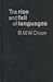 The Rise and Fall of Languages