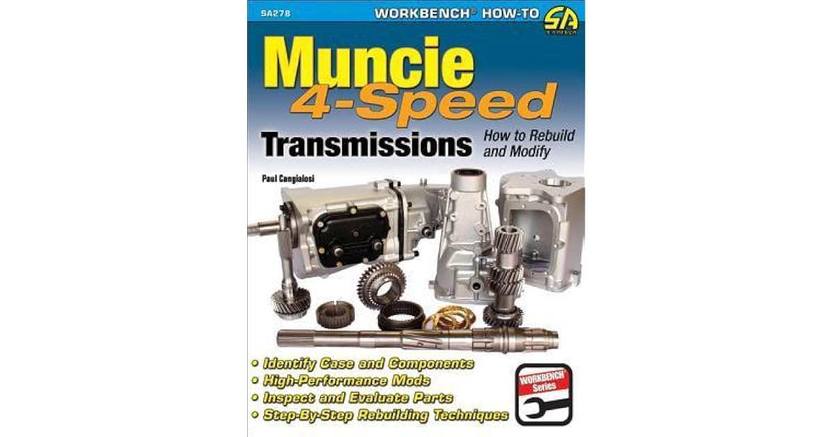 Muncie 4Speed Transmissions How to Rebuild & Modify by Paul Cangialosi