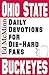 Daily Devotions for Die-Hard Fans: Ohio State Buckeyes