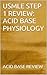 USMLE STEP 1 REVIEW: ACID BASE PHYSIOLOGY