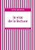 Le vice de la lecture