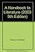 A Handbook to Literature