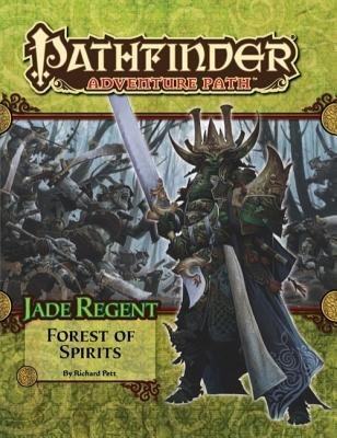 Portada de Pathfinder Adventure Path #52: Forest of Spirits, de Richard Pett