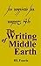 The Writing of Middle Earth
