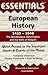 European History: 1450 to 1648 Essentials (Essentials Study Guides)