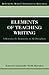 The Elements of Teaching Writing: A Resource for Instructors in All Disciplines (Bedford/St. Martin's Professional Resources)