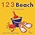 123 Beach (Cool Counting Bo...