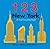 123 New York: Explore and Count: New York's Iconic Landmarks (Cool Counting Books)
