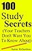 100 Study Secrets by Aaron Richardson