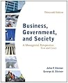 Business, Government, and Society: A Managerial Perspective: A Managerial Perspective, Text and Cases