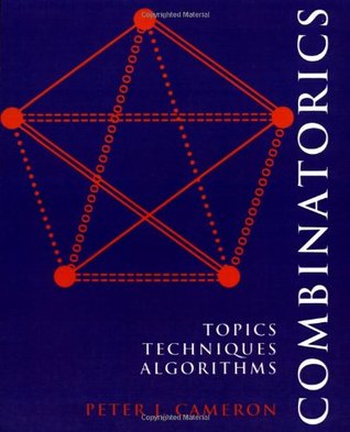 Combinatorics: Topics, Techniques, Algorithms