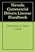 Nevada Commercial Drivers License Handbook by Department of Motor Vehicles