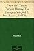 New York Times Current History; The European War, Vol 2, No. 3, June, 1915 April-September, 1915