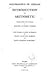 Introduction to Arithmetic