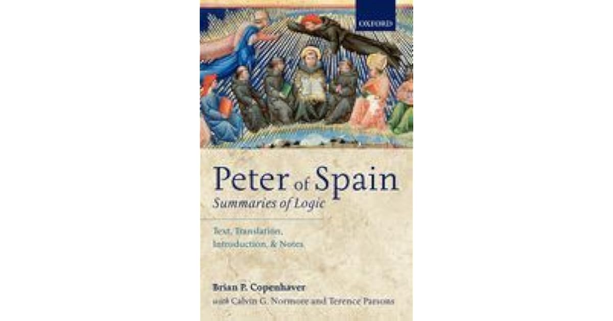 Peter Of Spain Summaries Of Logic Text Translation - 